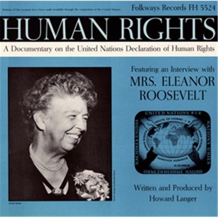 SMITHSONIAN FOLKWAYS Smithsonian Folkways FW-05524-CCD Human Rights- A Documentary on the United Nations Declaration of Human Rights FW-05524-CCD